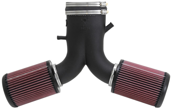 K&N 03-06 Dodge Viper Short Ram Intake - Bull Strap