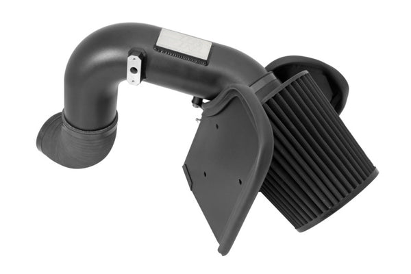 K&N 03-07 Dodge Ram Pickup 2500/3500 5.9L DSL Black Performance Intake Kit - Bull Strap