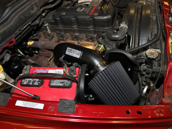 K&N 03-07 Dodge Ram Pickup 2500/3500 5.9L DSL Black Performance Intake Kit - Bull Strap