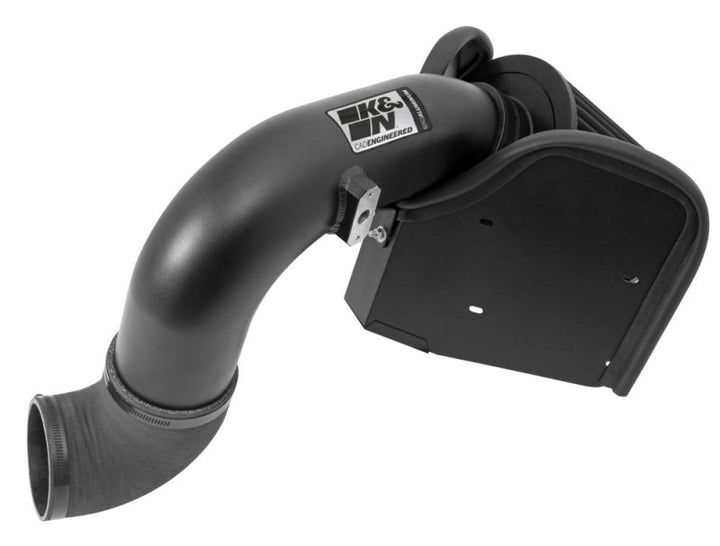 K&N 03-07 Dodge Ram Pickup 2500/3500 5.9L DSL Black Performance Intake Kit - Bull Strap