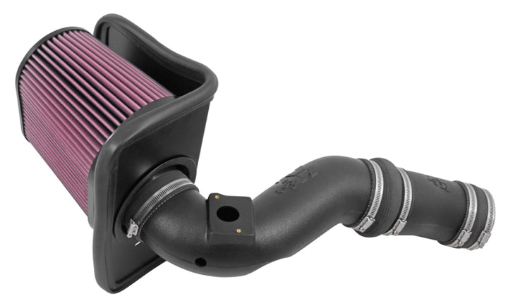 K&N 03-07 Ford F-Series / Excursion V8-6.0L Performance Intake Kit - Bull Strap