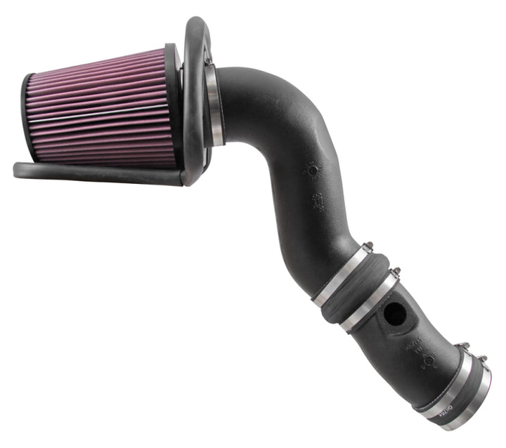 K&N 03-07 Ford F-Series / Excursion V8-6.0L Performance Intake Kit - Bull Strap
