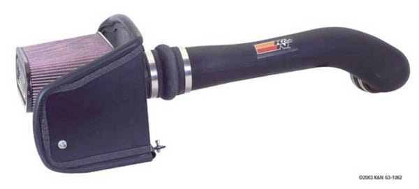 K&N 03-07 Hummer H2 V8-6.0L Performance Intake Kit - Bull Strap