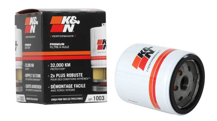 K&N 03-09 Scion tC / 00-05 Celica GT/GT-S Performance Gold Oil Filter - Bull Strap