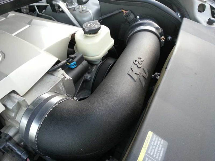 K&N 04-05 Cadillac CTS-V V8-5.7L Performance Intake Kit - Bull Strap