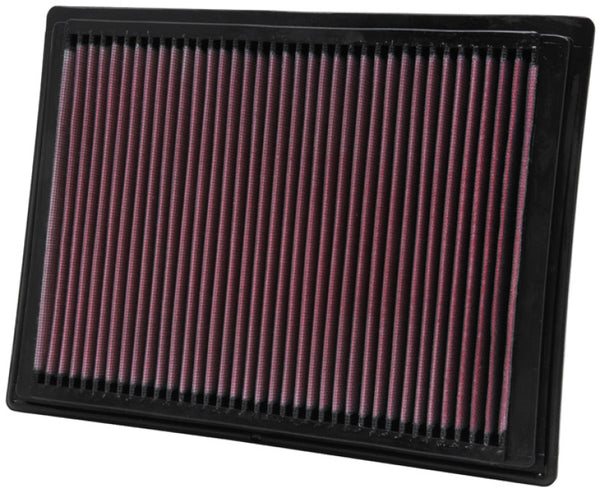 K&N 04-08 Ford F150 / 05-06 Expedition / 05-07 F250 SD / 05-06 Lincoln Navigator Drop In Air Filter - Bull Strap