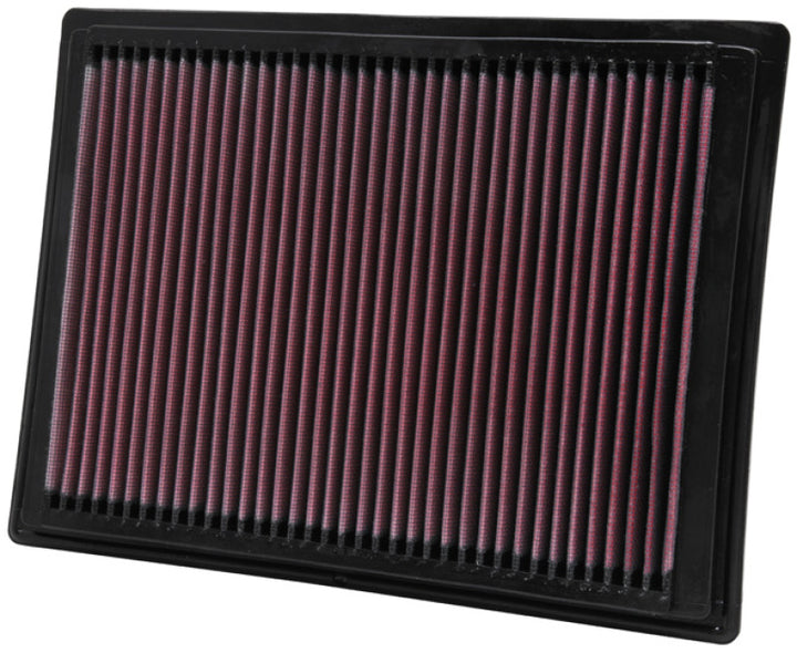K&N 04-08 Ford F150 / 05-06 Expedition / 05-07 F250 SD / 05-06 Lincoln Navigator Drop In Air Filter - Bull Strap