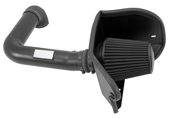 K&N 04-08 Ford F150 V8-5.4L/04-07 Ford Lobo 5.4L V8 Blackhawk Perf Intake Kit - Bull Strap
