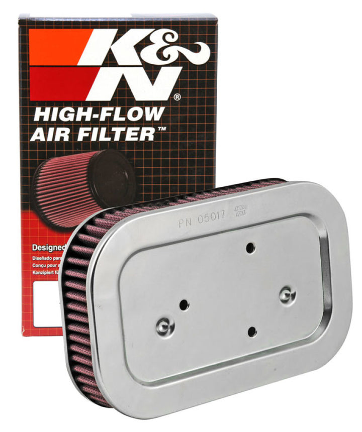 K&N 04-10 Harley Davidson Sportster Replacement Air Filter - Bull Strap