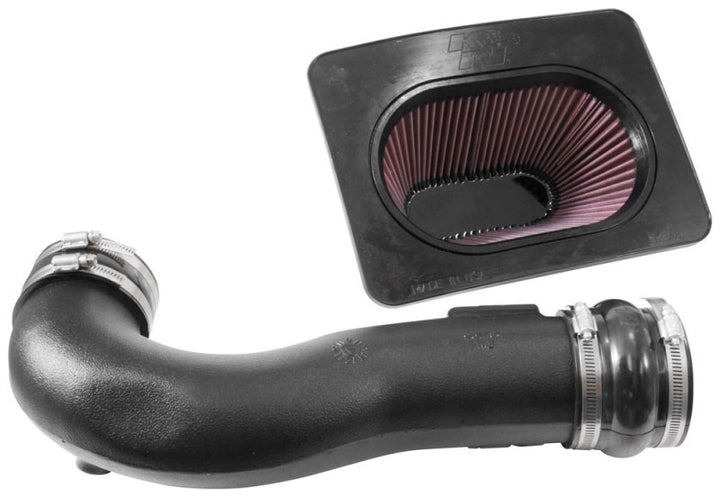K&N 05-06 Toyota Tundra / Sequoia V8-4.7L Performance Air Intake Kit - Bull Strap