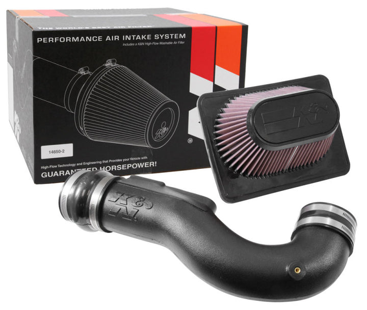 K&N 05-06 Toyota Tundra / Sequoia V8-4.7L Performance Air Intake Kit - Bull Strap