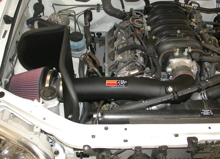 K&N 05-07 Toyota Tundra/Sequoia V8-4.7L AirCharger Performance Intake - Bull Strap