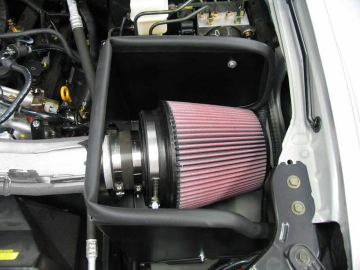 K&N 05-09 Nissan Pathfinder/Xterra/Frontier V6-4.0L 77 Series High Flow Performance Kit - Bull Strap