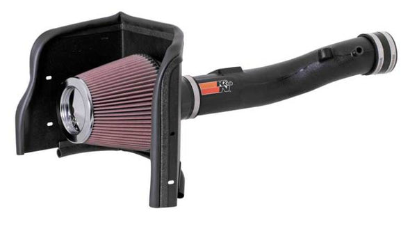 K&N 05-10 Toyota Tacoma V6-4.0L AirCharger Performance Intake - Bull Strap