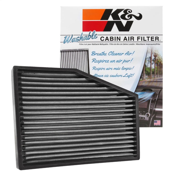 K&N 05-14 VW Jetta 2.5L 2.0L / EOS Cabin Air Filter - Bull Strap