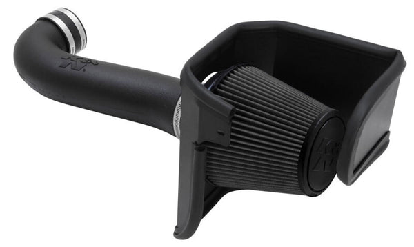K&N 05-19 Dodge Magnum V8 5.7L/6.1L DRYFLOW Performance Air Intake System - Bull Strap