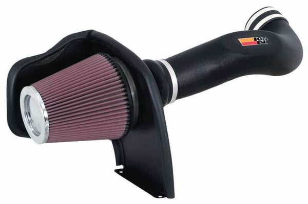 K&N 05 Chevy/GMC PickUp/SUV V8 4.6/5.3/6.0L Performance Intake Kit - Bull Strap
