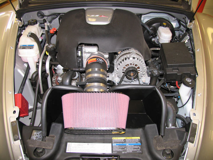 K&N 05 Chevy SSR V8-6.0L Performance Intake Kit - Bull Strap