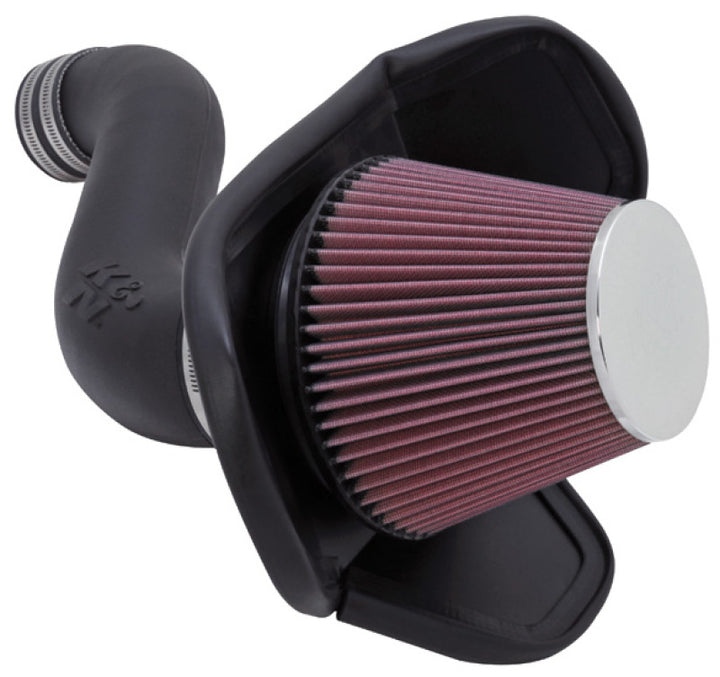 K&N 05 Dodge Magnum / Chrysler 300 V6-3.5L Performance Intake Kit - Bull Strap