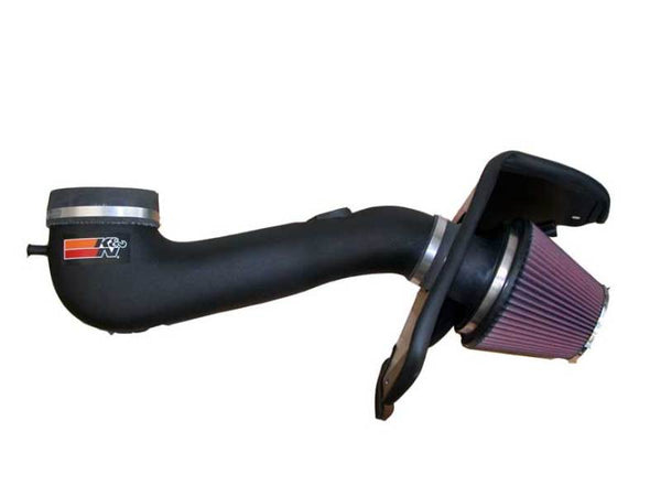K&N 05 Ford Mustang GT V8-4.6L Performance Intake Kit - Bull Strap