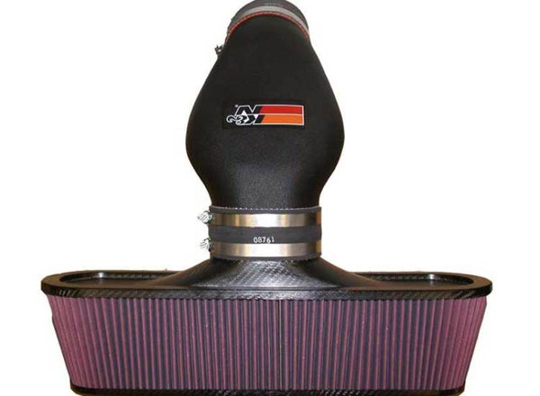 K&N 06-07 Chevrolet Corvette V8-6.0L AirCharger Performance Intake - Bull Strap