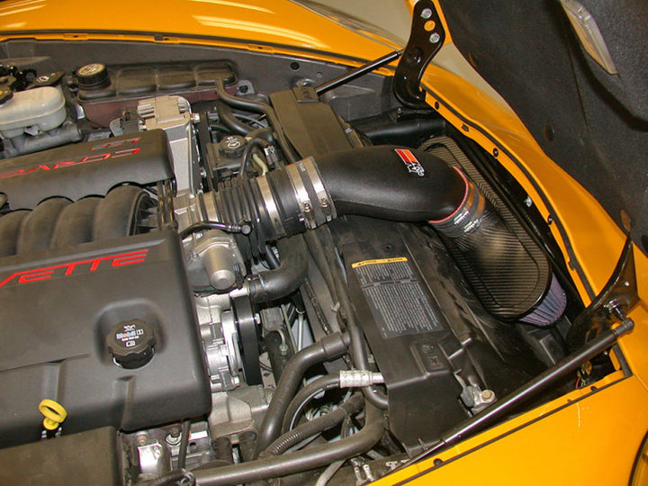 K&N 06-07 Chevrolet Corvette V8-6.0L AirCharger Performance Intake - Bull Strap