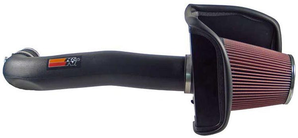 K&N 06 Ford F150 V6-4.2L Performance Intake Kit - Bull Strap
