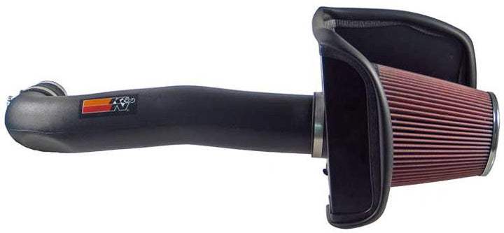 K&N 06 Ford F150 V6-4.2L Performance Intake Kit - Bull Strap