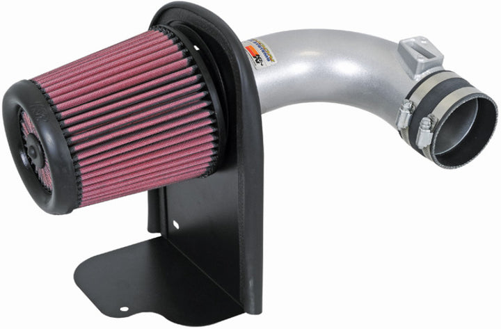 K&N 07-08 Acura RDX L4-2.3L Silver Typhoon Short Ram Intake - Bull Strap