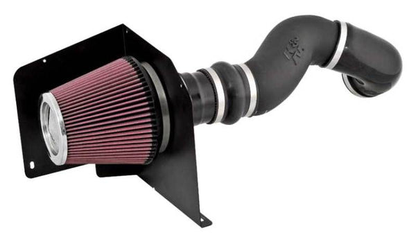 K&N 07-08 Chevrolet Silverado/GMC Sierra HD 6.0L V8 Performance Intake - Bull Strap