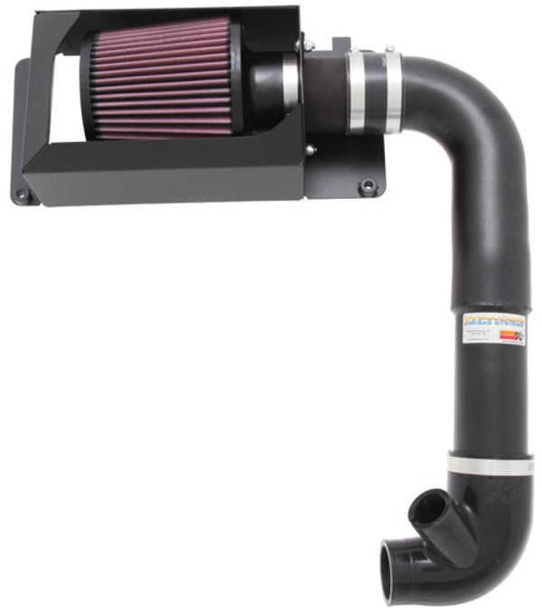 K&N 07-08 Mini Cooper S L4-1.6L Short Ram Intake - Bull Strap