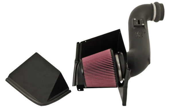 K&N 07-10 Chevy 2500/3500 HD 6.6L-V8 Performance Intake Kit - Bull Strap