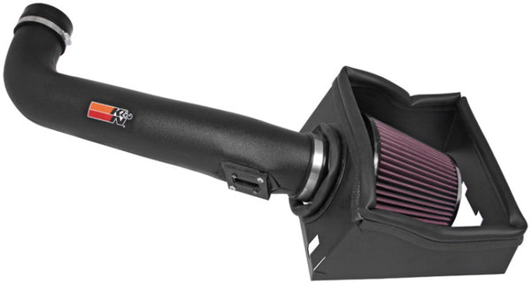 K&N 07-10 Ford Expedition / 09-10 F150 / 07-10 Lincoln Navigator 5.4L V8 Performance Intake Kit - Bull Strap