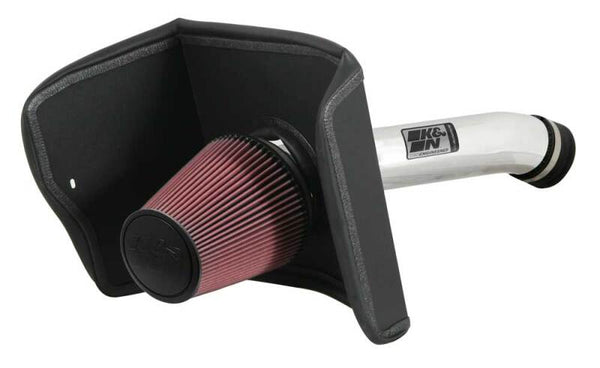 K&N 07-10 Toyota Tundra V8-5.7L High Flow Performance Kit - Bull Strap