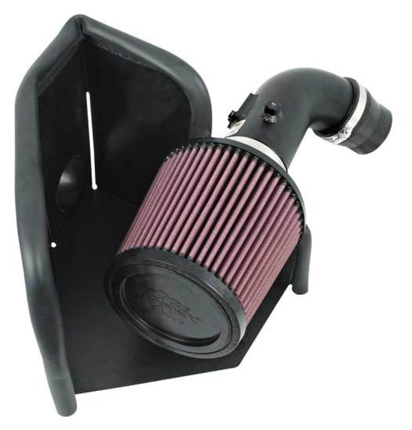 K&N 07 Toyota Camry L4-2.4LTyphoon Short Ram  Intake - Bull Strap