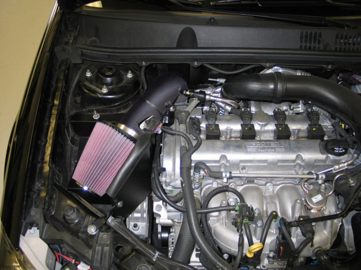 K&N 08-09 Chevy Cobalt SS L4-2.0L Turbo Typhoon Short Ram Intake - Bull Strap