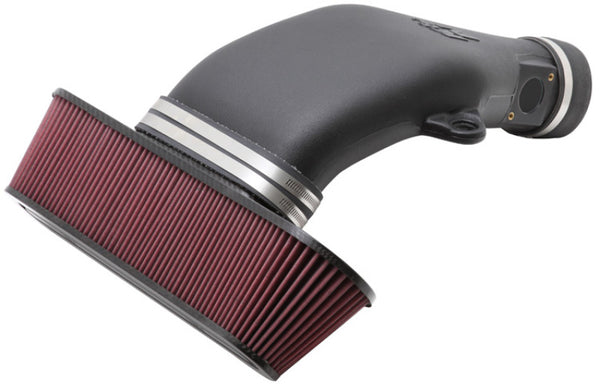 K&N 08-09 Chevy Corvette 6.2L V8 AirCharger Performance Intake - Bull Strap