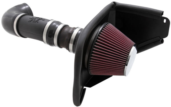 K&N 08-09 Pontiac G8 V6-3.6L AirCharger Performance Intake - Bull Strap