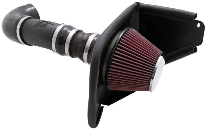 K&N 08-09 Pontiac G8 V6-3.6L AirCharger Performance Intake - Bull Strap