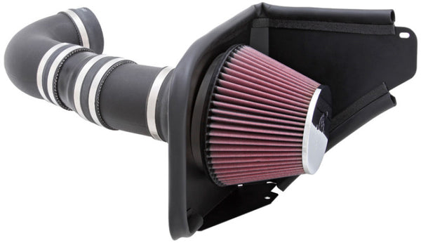 K&N 08-09 Pontiac G8 V8-6.0L AirCharger Performance Intake - Bull Strap