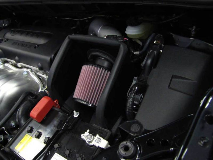 K&N 08-09 Scion xB Silver Typhoon Short Ram Intake - Bull Strap