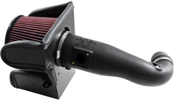 K&N 08-10 Ford F250/F350/F450/F550 6.4L-V8 Performance Intake Kit - Bull Strap