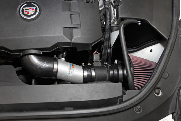 K&N 08-11 Typhoon, Cadillac CTS 3.6L,  3.6L  69 Series Typhoon Perf Intake Kit - Bull Strap