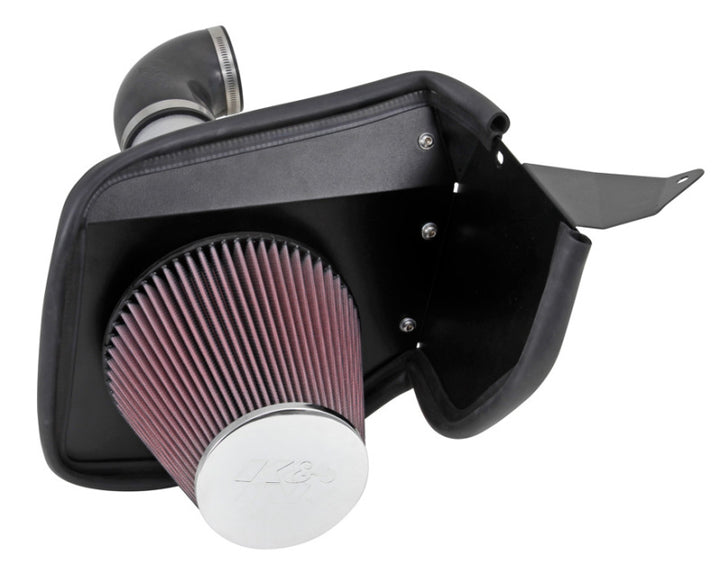 K&N 08-11 Typhoon, Cadillac CTS 3.6L,  3.6L  69 Series Typhoon Perf Intake Kit - Bull Strap