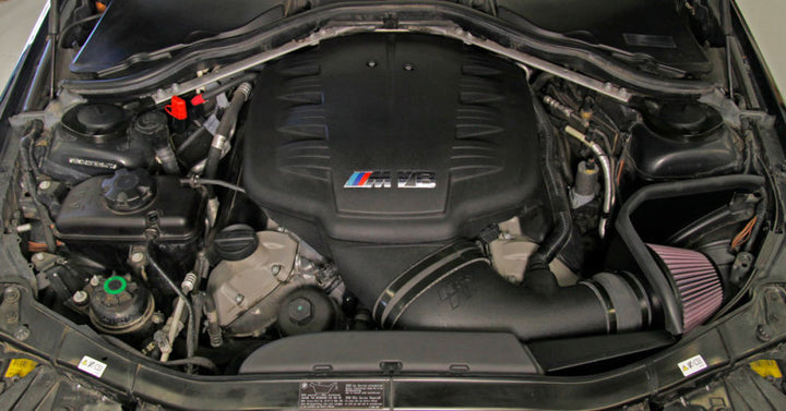 K&N 08-13 BMW M3 4.0L V8 AirCharger Performance Intake - Bull Strap