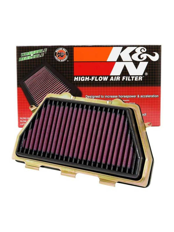 K&N 08-13 Honda CBR1000RR 999 Replacement Air Filter - Bull Strap