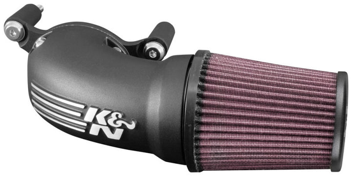 K&N 08-17 Harley-Davidson Touring Models Performance Air Intake System - Bull Strap