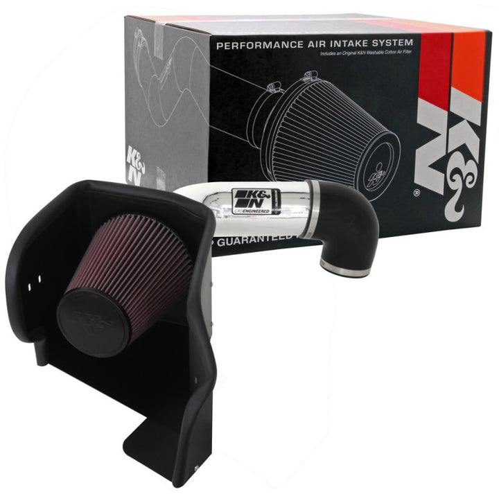 K&N 09-10 Dodge Ram 1500 PickUP 5.7L V8 High Flow Performance Kit - Bull Strap