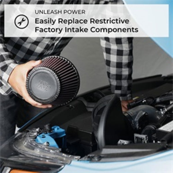 K&N 09-10 Dodge Ram 1500 PickUp V8-5.7L AirCharger Performance Intake - Bull Strap