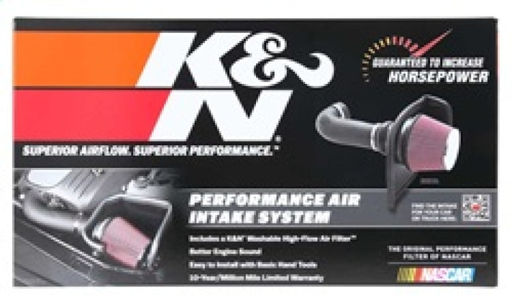 K&N 09-10 Dodge Ram 1500 PickUp V8-5.7L AirCharger Performance Intake - Bull Strap